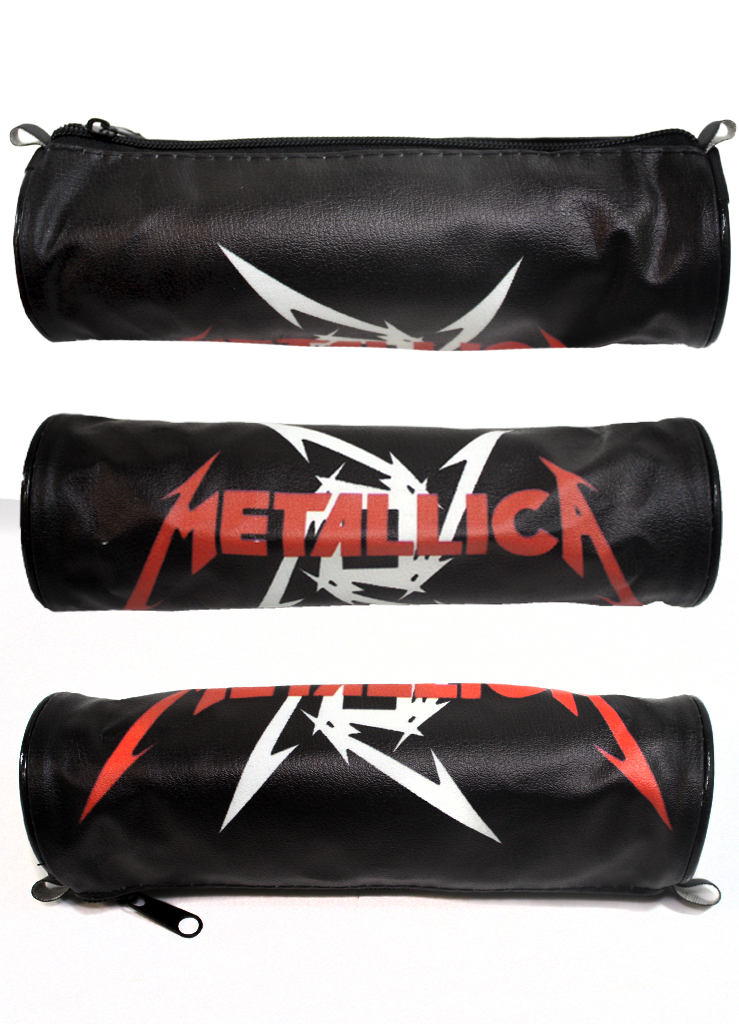 Пенал Metallica логотип - фото 2 - rockbunker.ru
