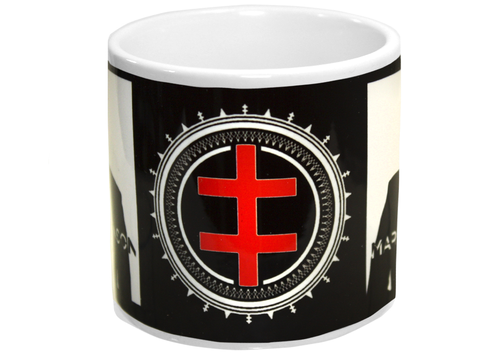 Чашка кофейная RockMerch Marilyn Manson - фото 2 - rockbunker.ru