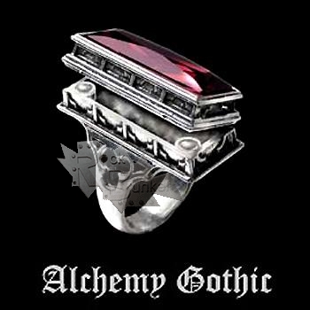 Кольцо Alchemy Gothic R140 Pope Alexanders Poison Casket Ring - фото 2 - rockbunker.ru