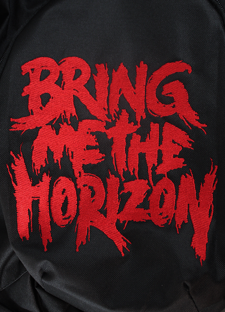 Рюкзак Bring Me The Horizon текстильный - фото 3 - rockbunker.ru
