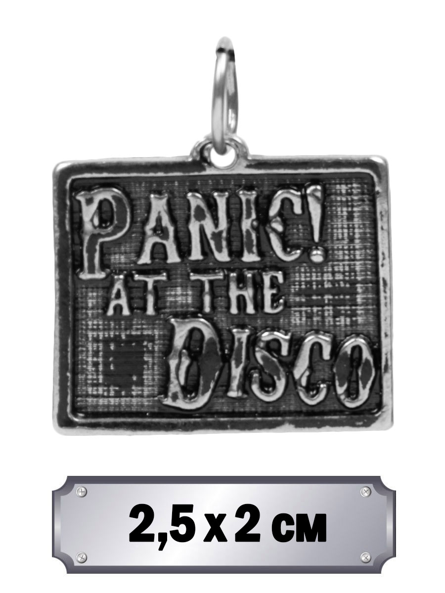 Кулон Panic at the disco - фото 1 - rockbunker.ru