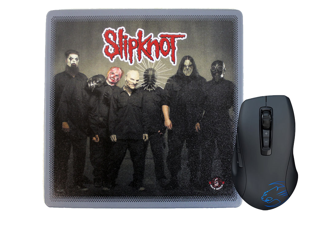 Коврик для мыши RockMerch Slipknot - фото 1 - rockbunker.ru