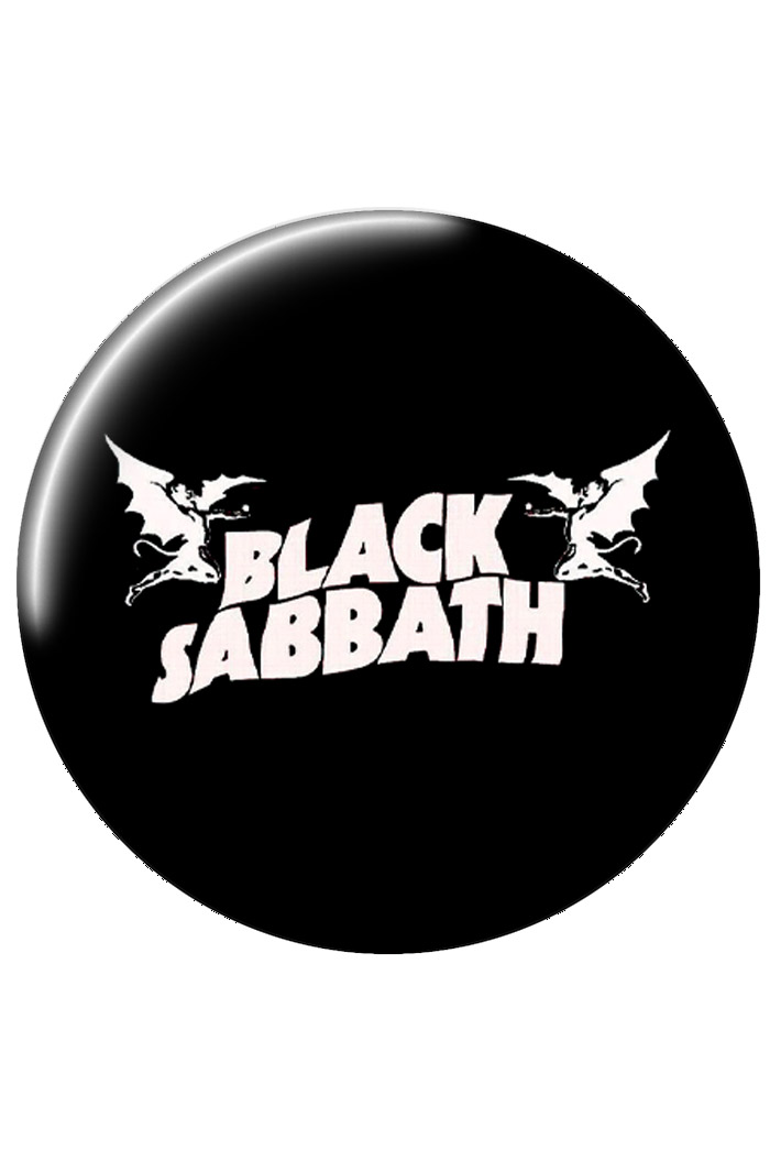 Значок RockMerch Black Sabbath - фото 1 - rockbunker.ru