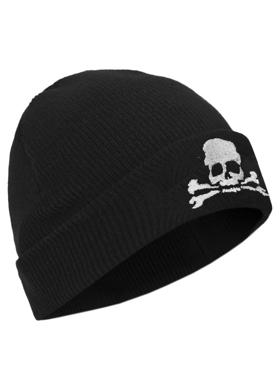 Шапка Rock Merch с отворотом Роджер - фото 1 - rockbunker.ru