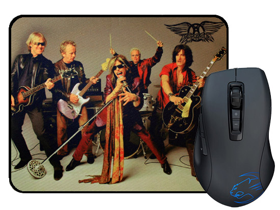 Коврик для мыши RockMerch Aerosmith - фото 1 - rockbunker.ru