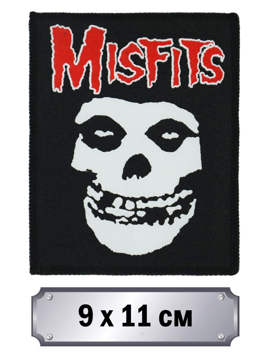 Нашивка Misfits - фото 1 - rockbunker.ru