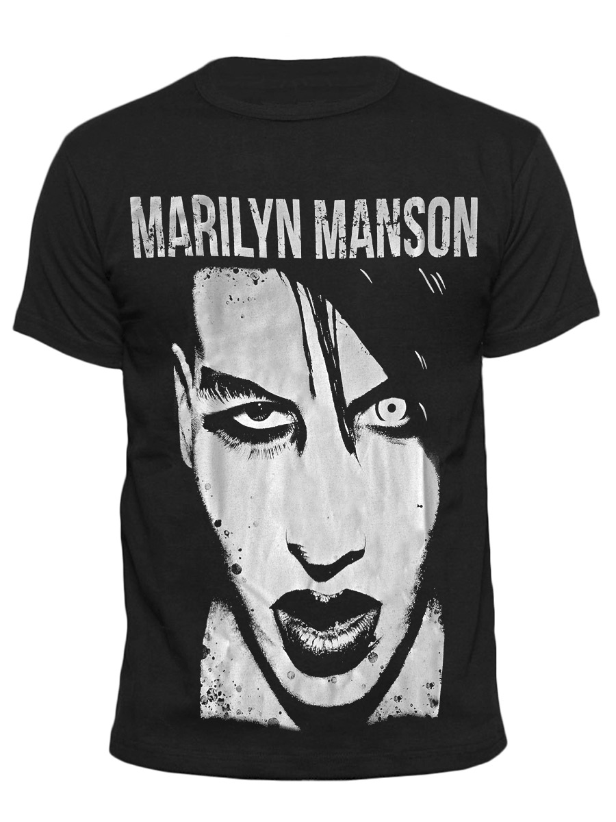 Футболка Marilyn Manson - фото 1 - rockbunker.ru