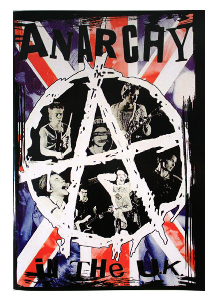 Тетрадь RockMerch Anarchy In The UK - фото 1 - rockbunker.ru