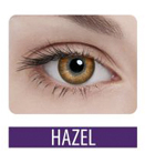 Линзы цветные Adria Color tone 2 Hazel светло-коричневые-карие - фото 1 - rockbunker.ru