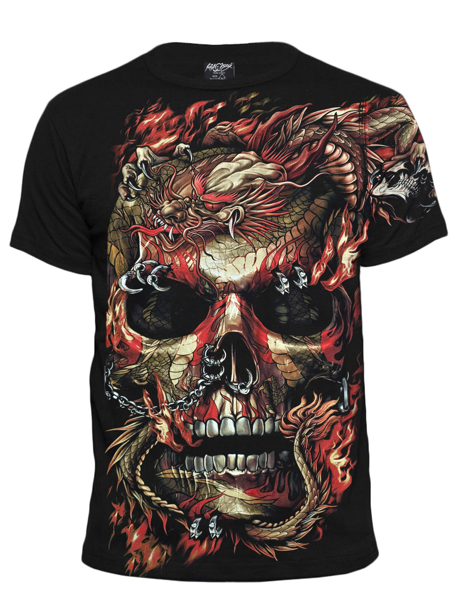 Футболка Rock Chang Дракон - фото 1 - rockbunker.ru