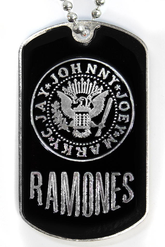 Жетон армейский Ramones - фото 1 - rockbunker.ru