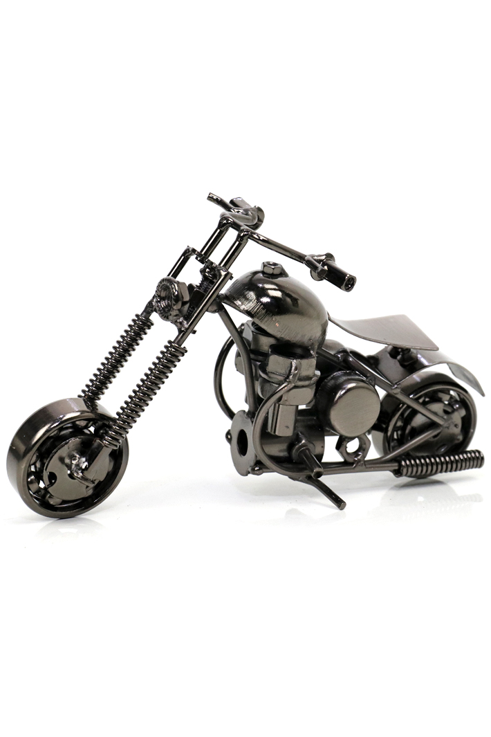 Сувенирная модель Мотоцикл ручной работы МРС041 - фото 3 - rockbunker.ru