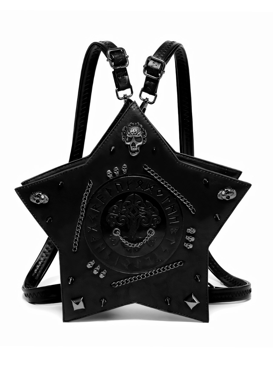 Сумка Стимпанк Универсальная Звезда - фото 2 - rockbunker.ru