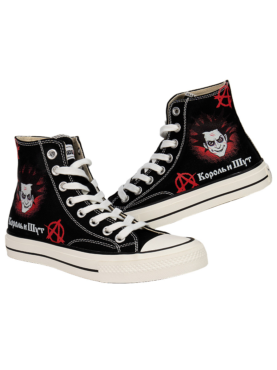 Кеды Triggerix 8 блоков Король и Шут - фото 4 - rockbunker.ru