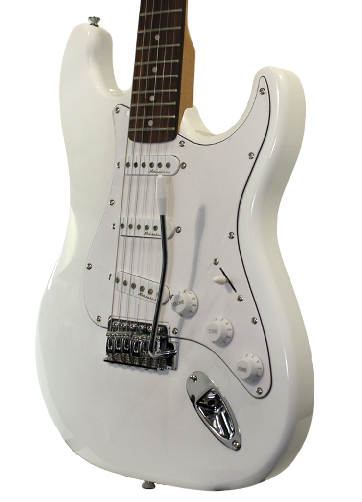Электрогитара Fender Stratocaster белая - фото 5 - rockbunker.ru