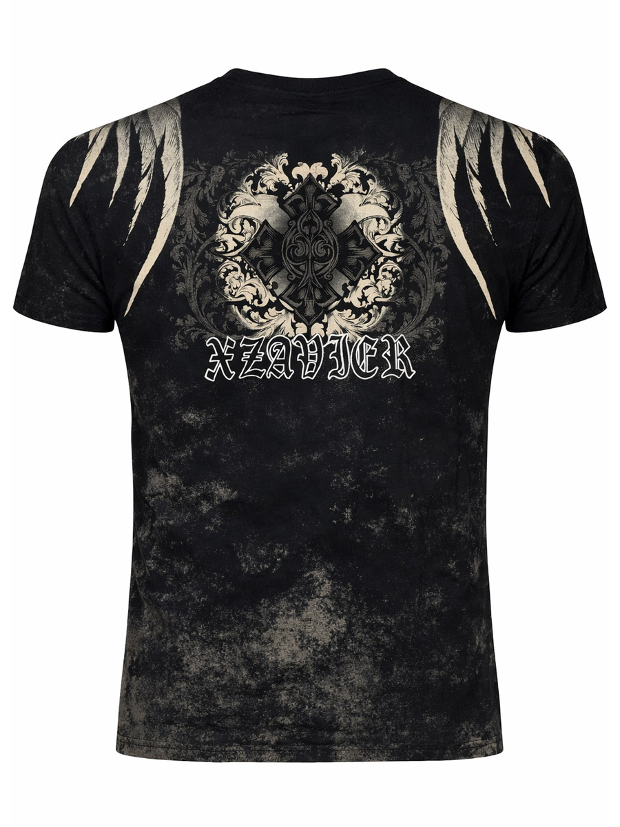 Футболка Xzavier New House Script - фото 2 - rockbunker.ru