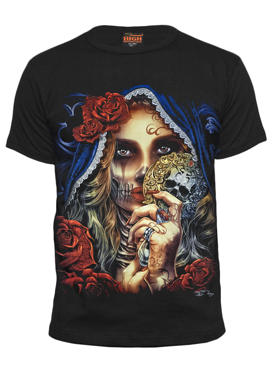 Футболка Rock Chang Santa Muerte - фото 1 - rockbunker.ru