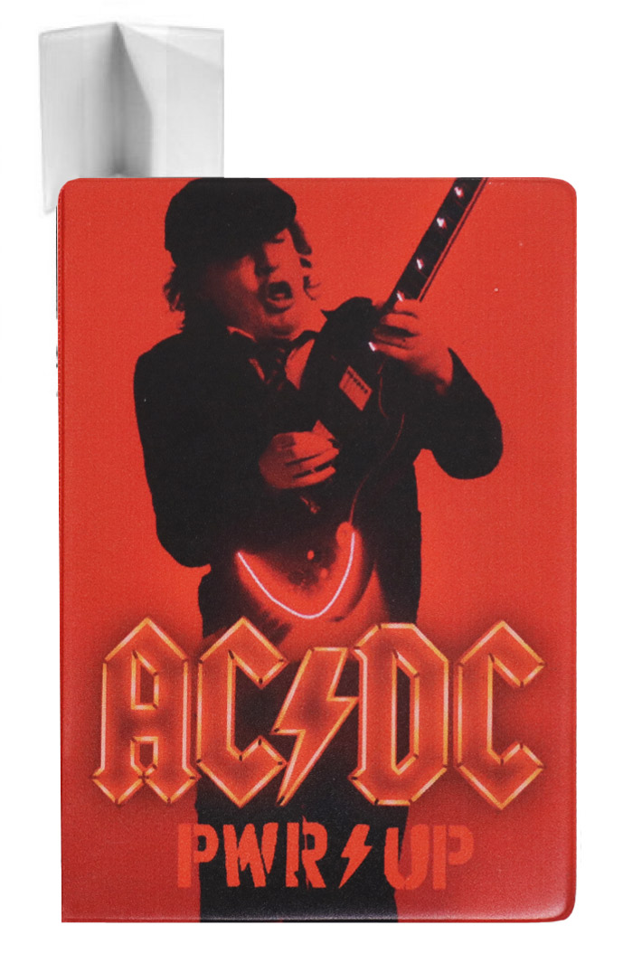 Обложка на паспорт RockMerch AC DC PWR UP - фото 1 - rockbunker.ru