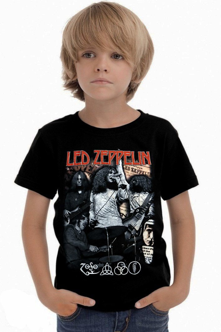 Футболка детская Led Zeppelin - фото 1 - rockbunker.ru