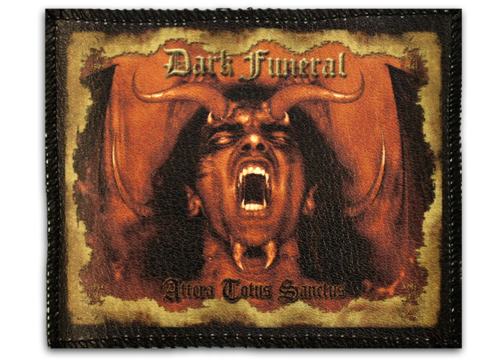 Нашивка Dark Funeral Attera totus sanctus - фото 1 - rockbunker.ru