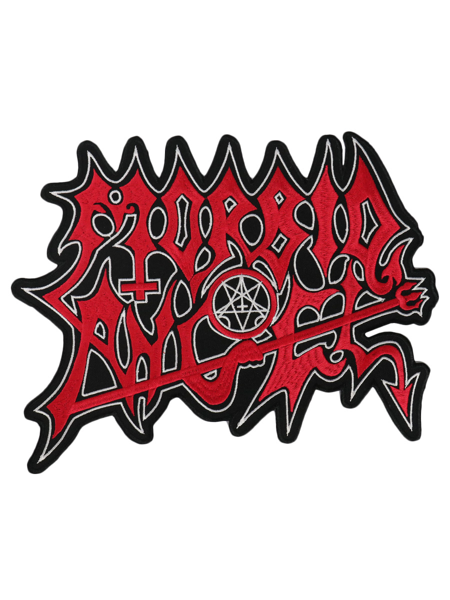 Термонашивка на спину Morbid Angel - фото 1 - rockbunker.ru