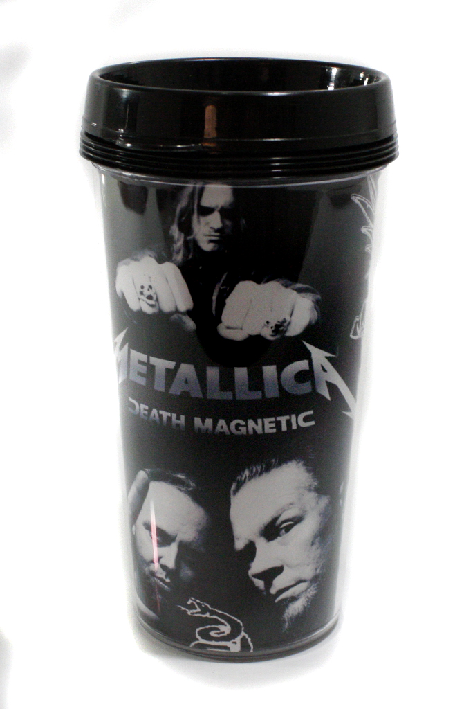 Кружка походная Metallica Death Magnetic - фото 1 - rockbunker.ru