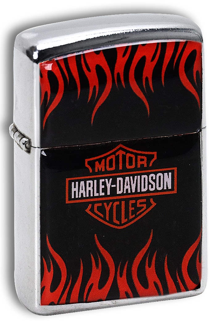 Зажигалка RockMerch Harley-Davidson - фото 1 - rockbunker.ru