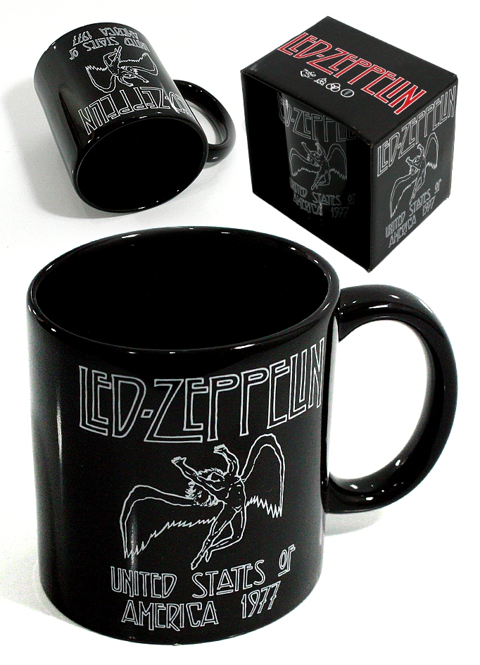 Кружка Led Zeppelin United States Of America 1977 - фото 2 - rockbunker.ru