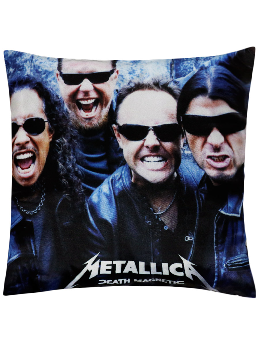 Подушка Metallica - фото 1 - rockbunker.ru