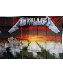 Флаг Metallica Master of Puppets - фото 2 - rockbunker.ru