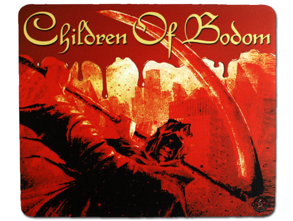 Коврик для мыши RockMerch Children of Bodom - фото 1 - rockbunker.ru
