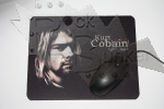 Коврик для мыши Kurt Cobain - фото 1 - rockbunker.ru