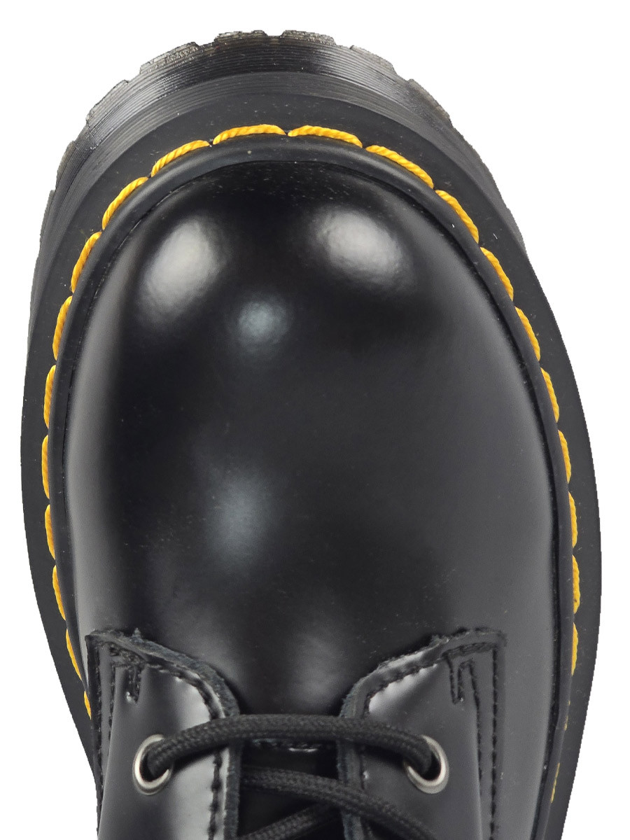 Ботинки Dr Martens 10 блоков черные - фото 4 - rockbunker.ru