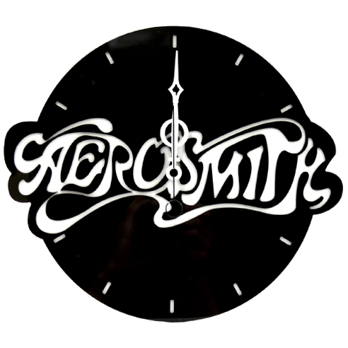 Часы настенные Aerosmith - фото 1 - rockbunker.ru