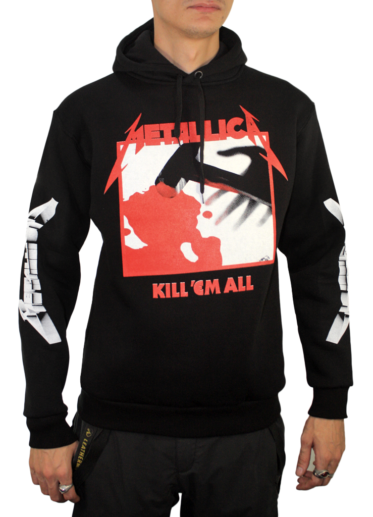 Балахон RockMerch Metallica Kill Em All - фото 1 - rockbunker.ru