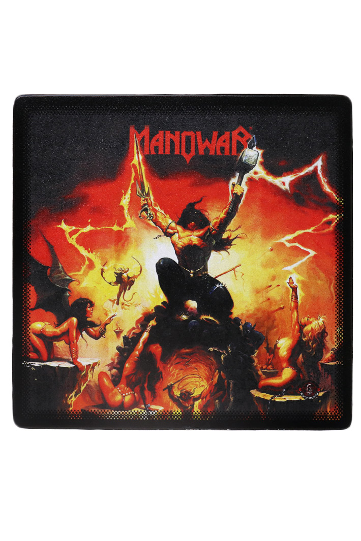 Коврик для мыши RockMerch Manowar - фото 1 - rockbunker.ru