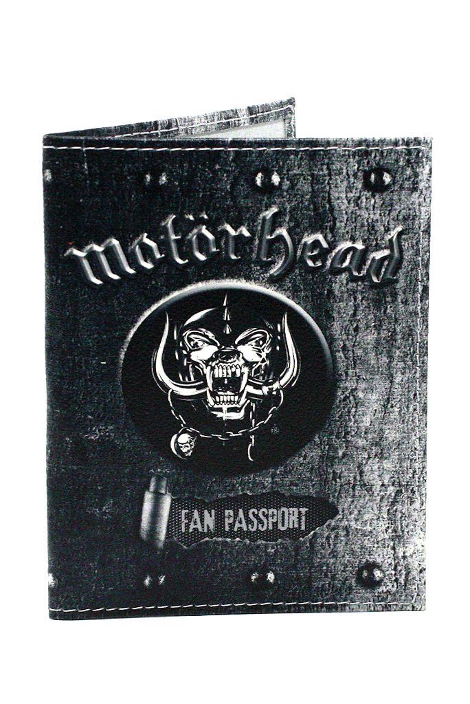 Обложка на паспорт RockMerch Motorhead - фото 1 - rockbunker.ru