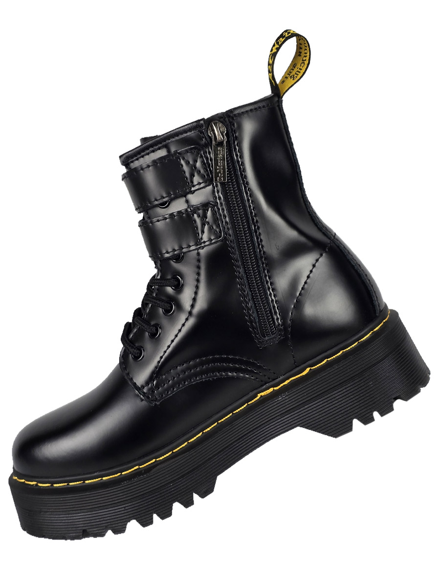 Ботинки Dr. Martens 1460 Black Smooth Alt - фото 3 - rockbunker.ru