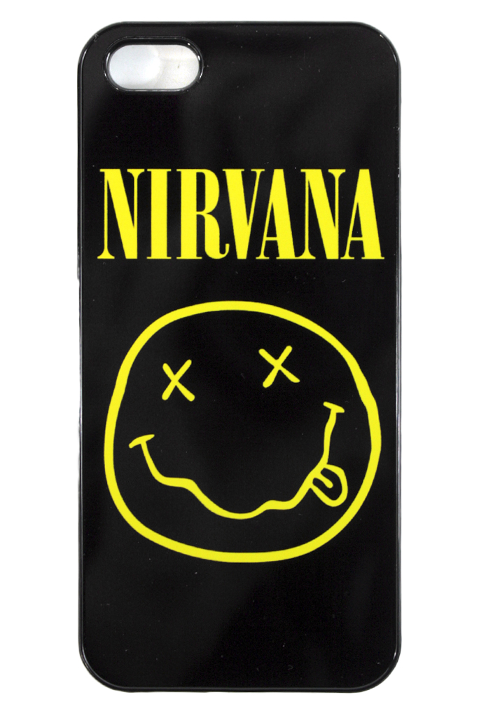 Чехол RockMerch для Apple iPhone Nirvana - фото 1 - rockbunker.ru