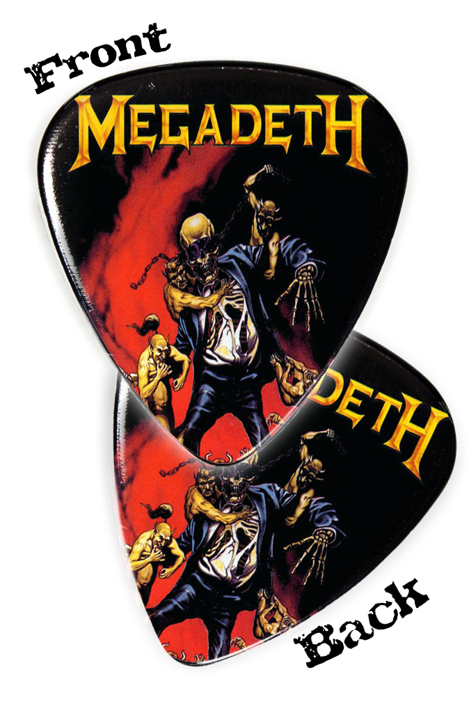 Медиатор Megadeth - фото 1 - rockbunker.ru