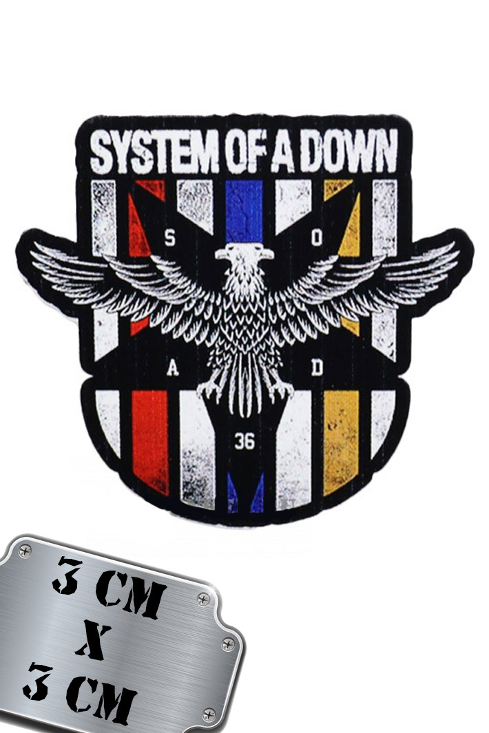 Значок-пин System of a Down - фото 1 - rockbunker.ru