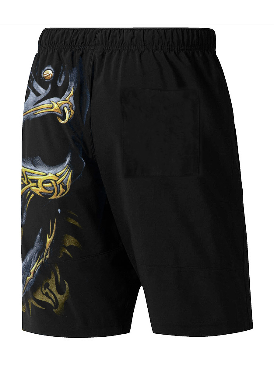 Шорты Череп - фото 2 - rockbunker.ru