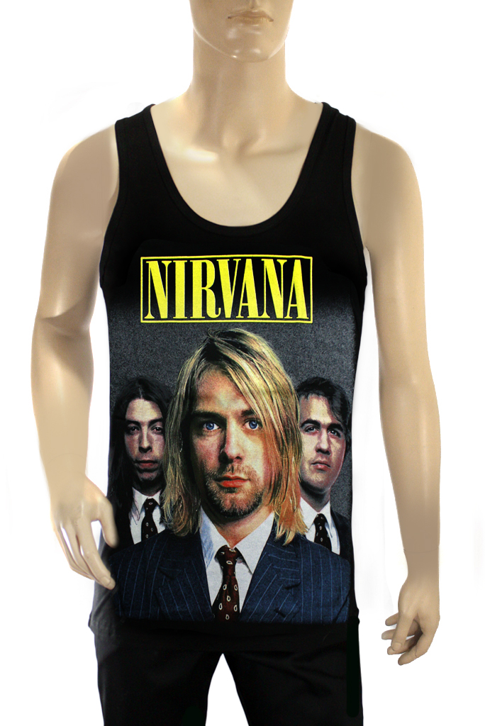 Майка Nirvana - фото 1 - rockbunker.ru