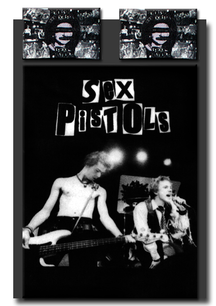 Постельное белье Sex Pistols - фото 1 - rockbunker.ru