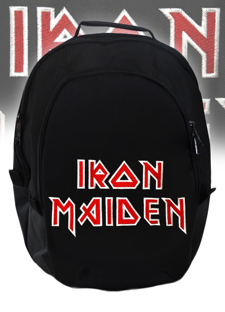 Рюкзак Iron Maiden текстильный - фото 1 - rockbunker.ru