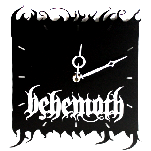 Часы настенные Behemoth - фото 1 - rockbunker.ru