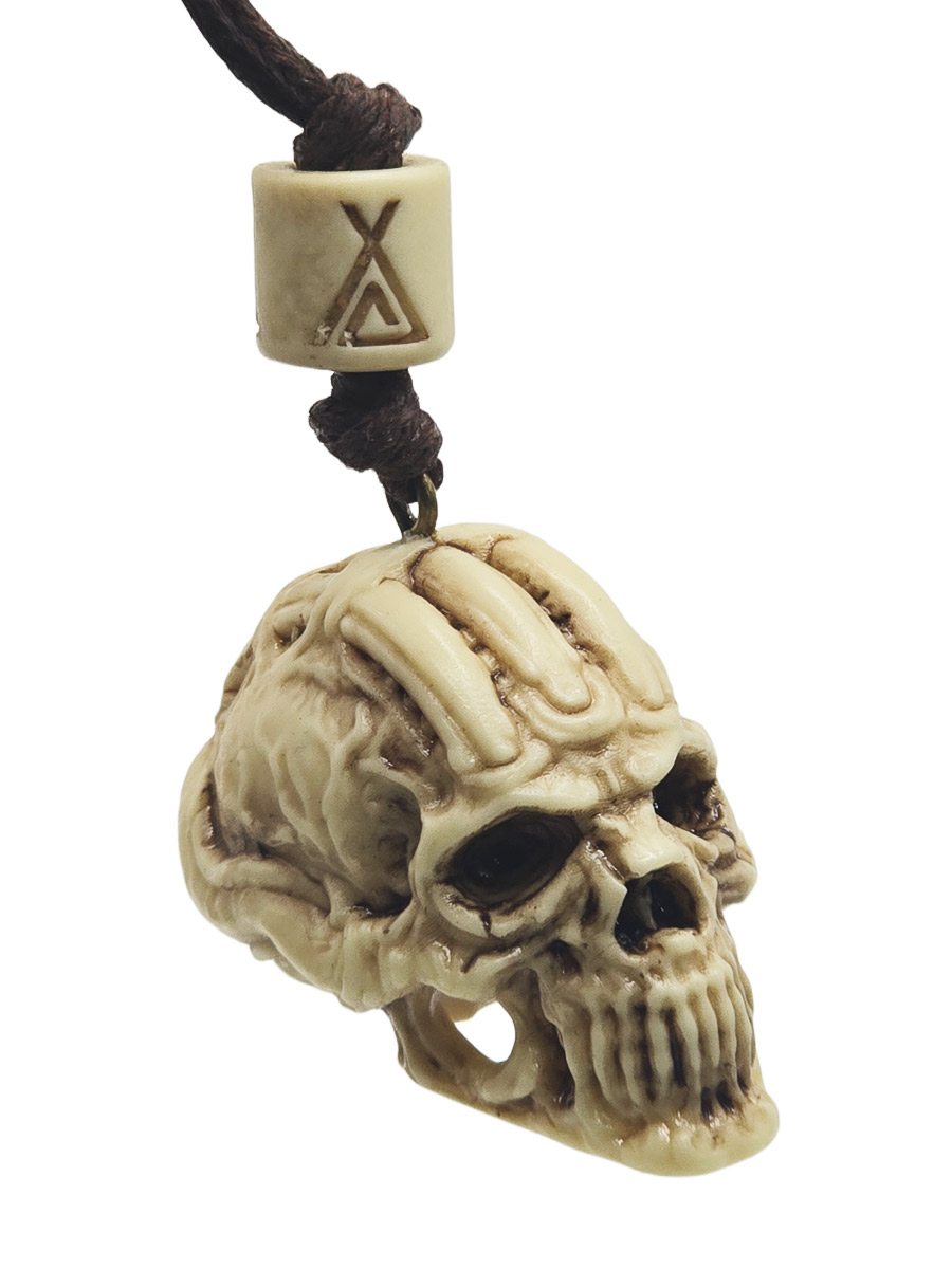Кулон Череп Киборга - фото 1 - rockbunker.ru