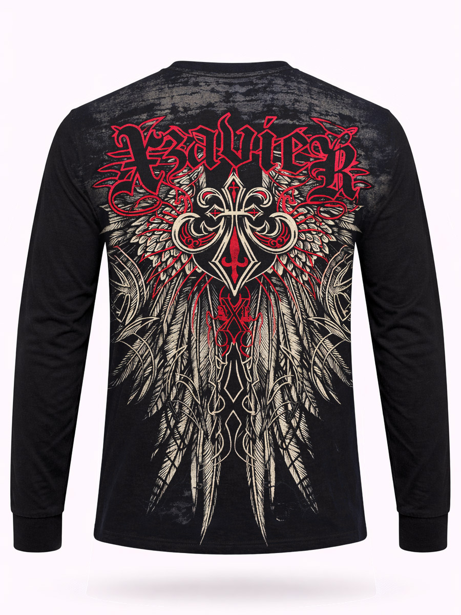 Футболка Xzavier с длинным рукавом The Cape Effect - фото 2 - rockbunker.ru