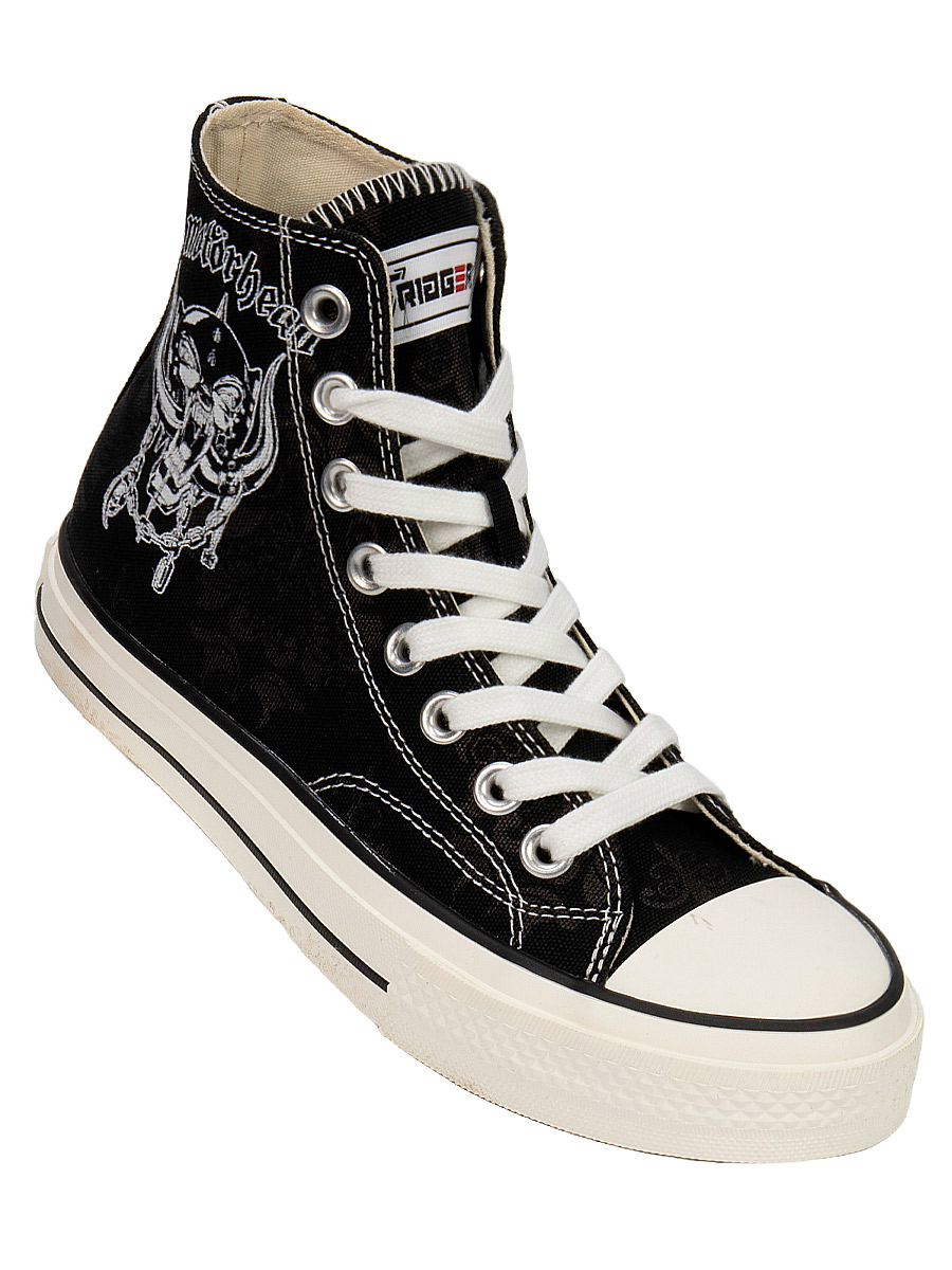 Кеды Triggerix 8 блоков Motorhead - фото 1 - rockbunker.ru