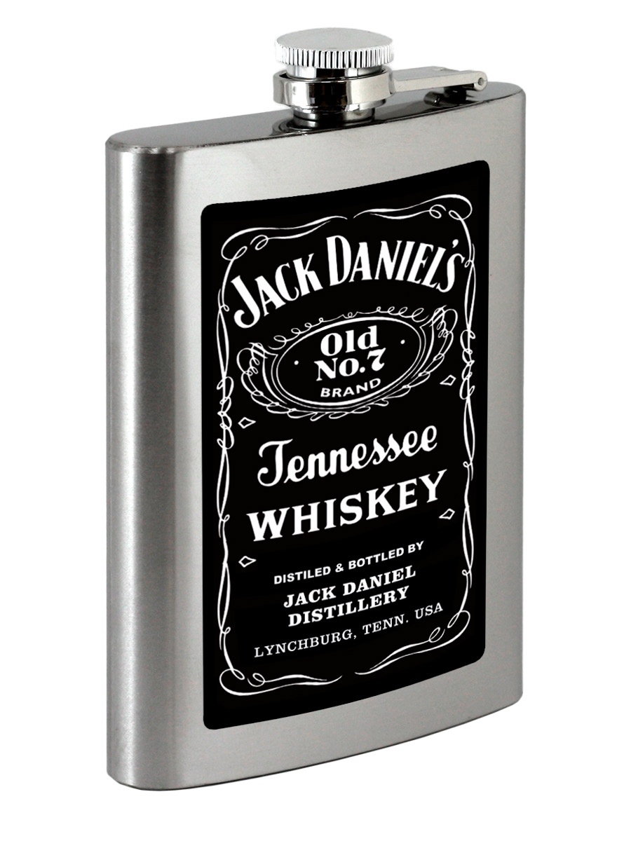 Фляга RockMerch Jack Daniels - фото 1 - rockbunker.ru